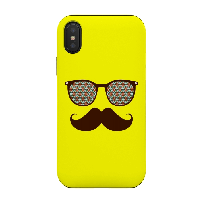 iPhone Xs / X StrongFit Hipster minimal by Dhruv Narelia
