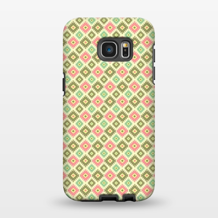 Galaxy S7 EDGE StrongFit Aztec Pattern by Dhruv Narelia