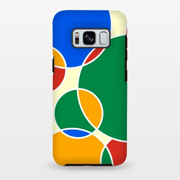 Galaxy S8 plus StrongFit Colorful Ellipses by Dhruv Narelia