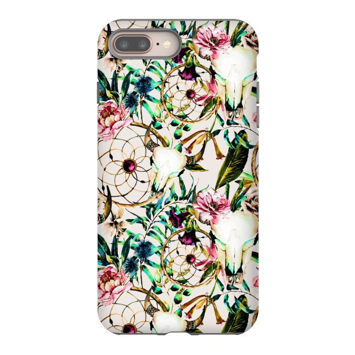 iPhone 7 plus StrongFit Dream tropical boho by Mmartabc