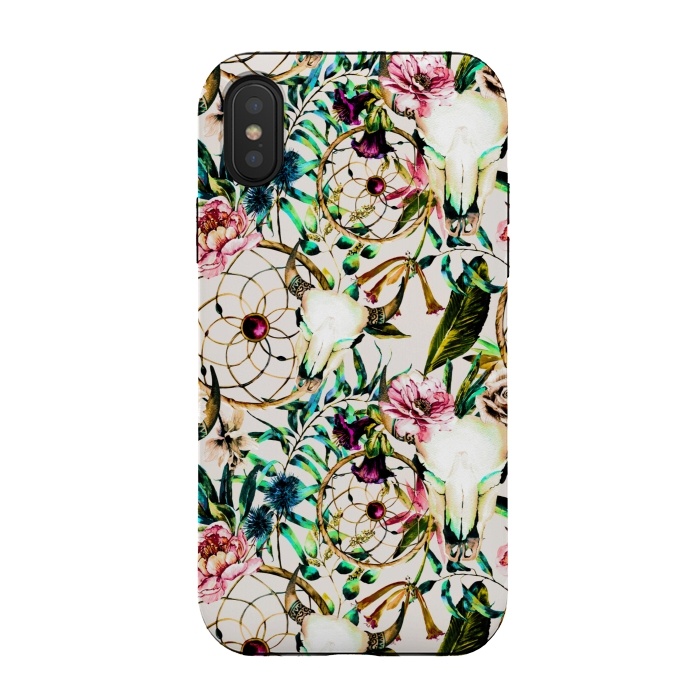 iPhone Xs / X StrongFit Dream tropical boho by Mmartabc