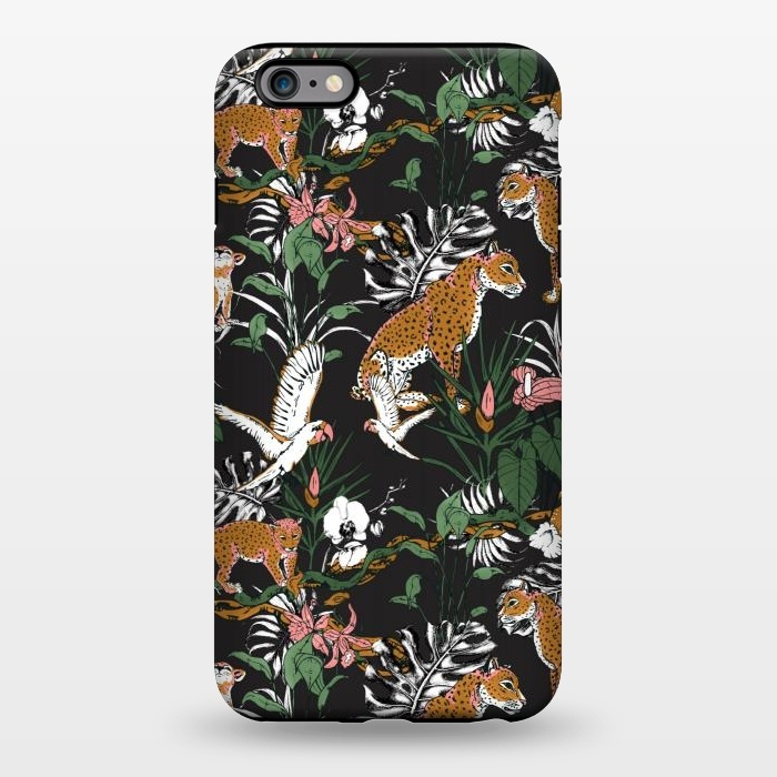 iPhone 6/6s plus StrongFit Leopards at night by Mmartabc