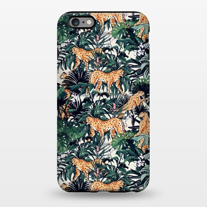 iPhone 6/6s plus StrongFit Cheetah in the wild jungle  by Mmartabc