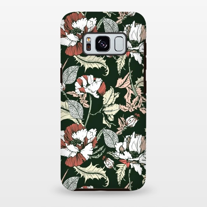 Galaxy S8 plus StrongFit Autumn flowering of poppies by Mmartabc