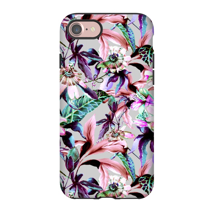 iPhone 7 StrongFit Violet botanical paradise by Mmartabc