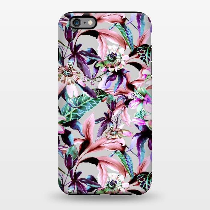 iPhone 6/6s plus StrongFit Violet botanical paradise by Mmartabc