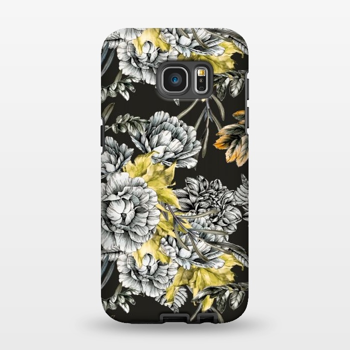 Galaxy S7 EDGE StrongFit Dark flowering I by Mmartabc