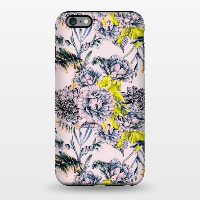 iPhone 6/6s plus StrongFit Flowering blooming in pink by Mmartabc