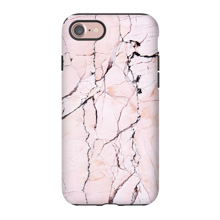 iPhone 7 StrongFit Pink texture marble by Mmartabc