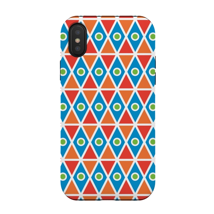 iPhone Xs / X StrongFit traditional pattern by Dhruv Narelia