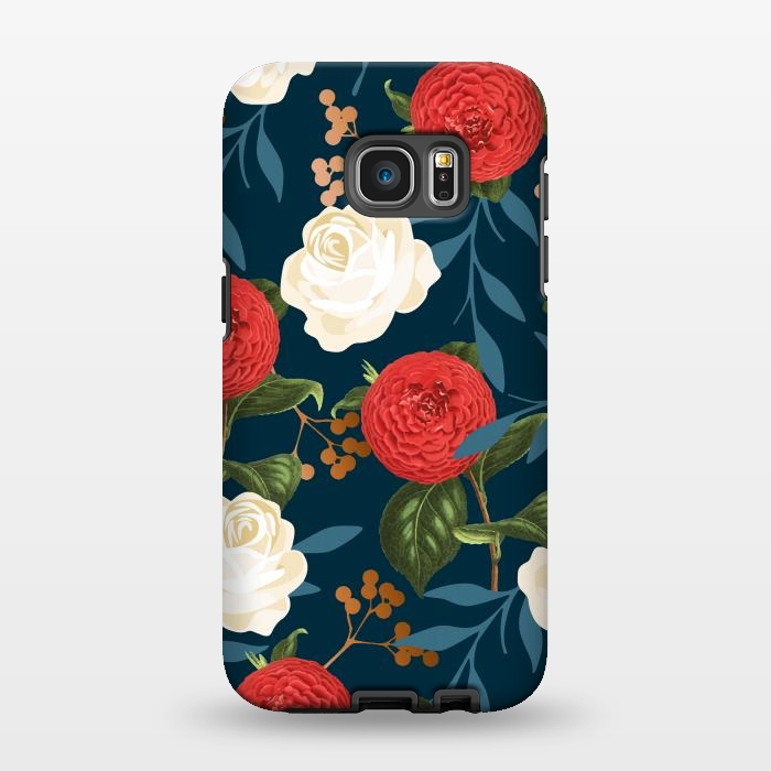 Galaxy S7 EDGE StrongFit Floral Obsession V2 by Uma Prabhakar Gokhale