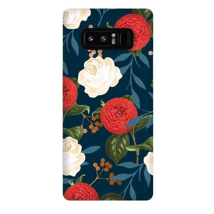 Galaxy Note 8 StrongFit Floral Obsession V2 by Uma Prabhakar Gokhale