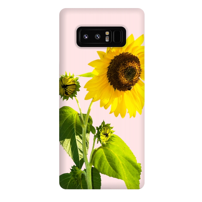 Galaxy Note 8 StrongFit Sun Flower v2 by Uma Prabhakar Gokhale