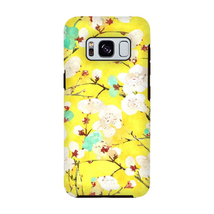 Galaxy S8 StrongFit Cherry Blossom v2 by Uma Prabhakar Gokhale
