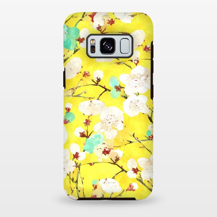Galaxy S8 plus StrongFit Cherry Blossom v2 by Uma Prabhakar Gokhale