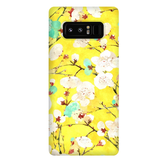 Galaxy Note 8 StrongFit Cherry Blossom v2 by Uma Prabhakar Gokhale