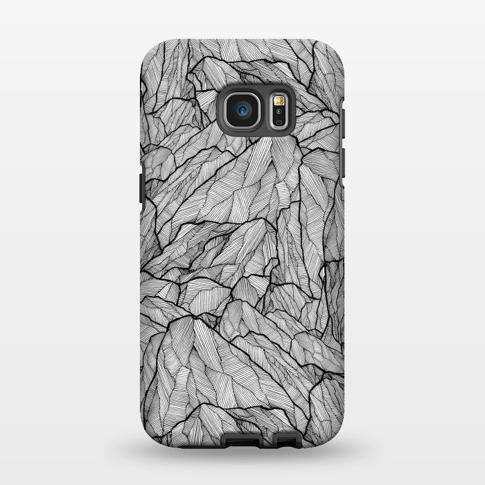 Galaxy S7 EDGE StrongFit Rocks on rocks by Steve Wade (Swade)