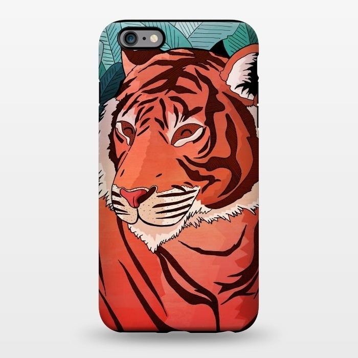 iPhone 6/6s plus StrongFit Tiger in the jungle  by Steve Wade (Swade)