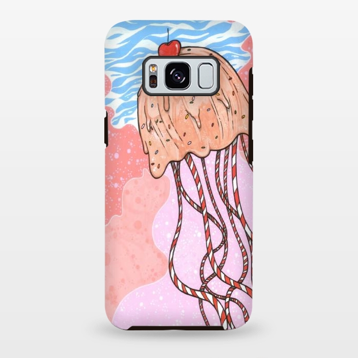 Galaxy S8 plus StrongFit Jellyfish Candy by Varo Lojo