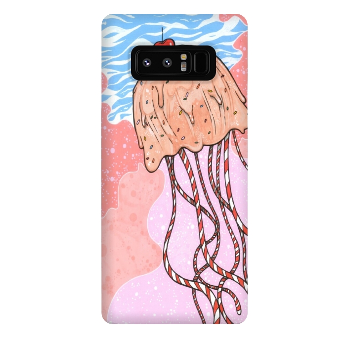 Galaxy Note 8 StrongFit Jellyfish Candy by Varo Lojo