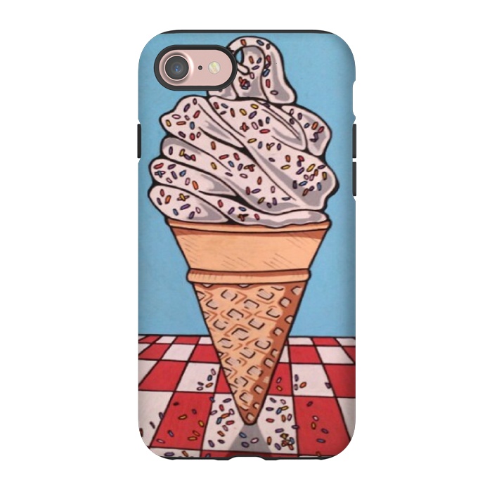 iPhone 7 StrongFit Ice Cream by Varo Lojo