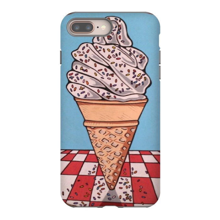 iPhone 7 plus StrongFit Ice Cream by Varo Lojo