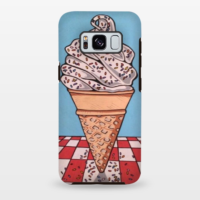 Galaxy S8 plus StrongFit Ice Cream by Varo Lojo