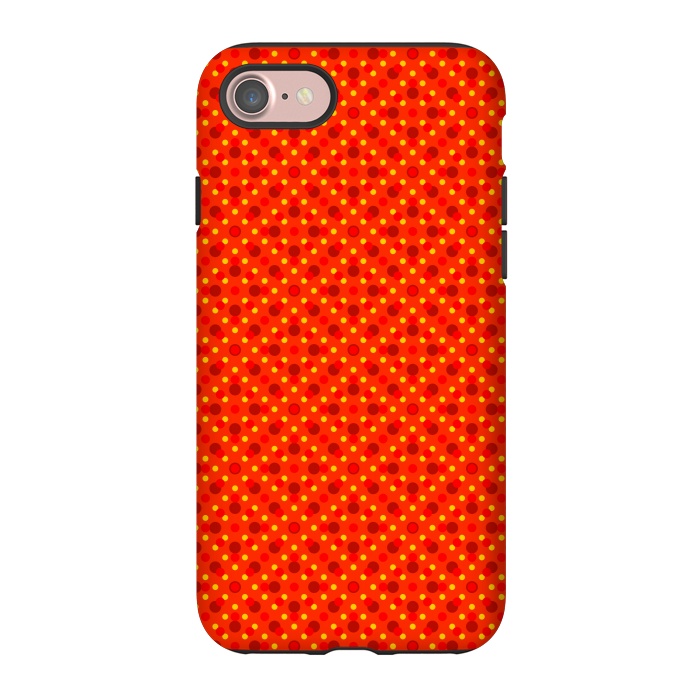 iPhone 7 StrongFit Dots Ethnic Pattern by Dhruv Narelia