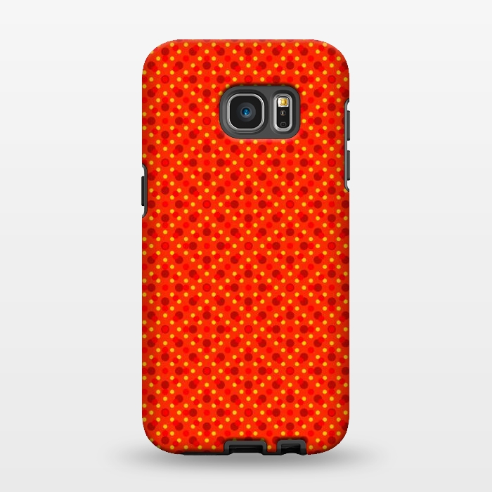 Galaxy S7 EDGE StrongFit Dots Ethnic Pattern by Dhruv Narelia