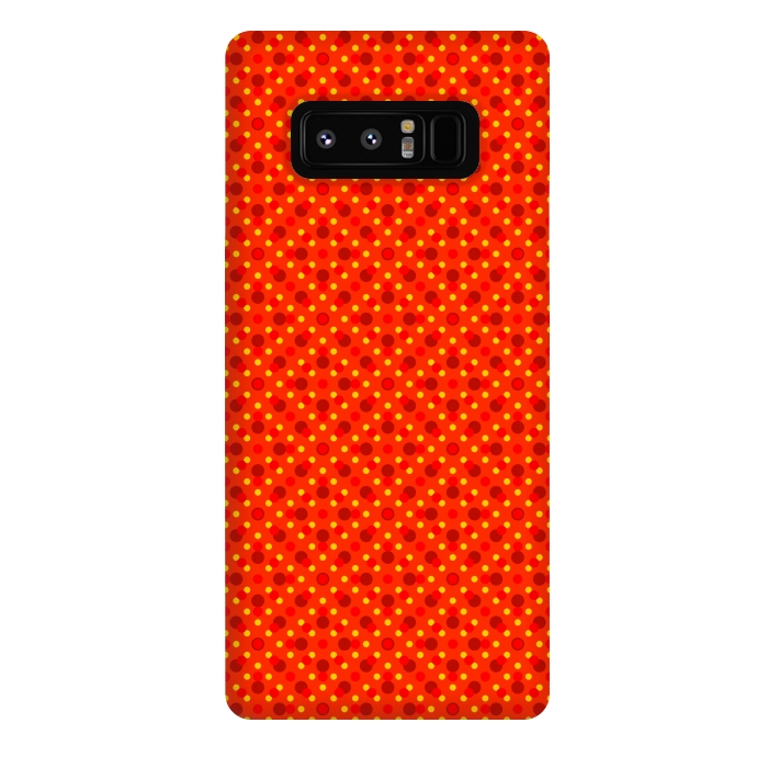 Galaxy Note 8 StrongFit Dots Ethnic Pattern by Dhruv Narelia