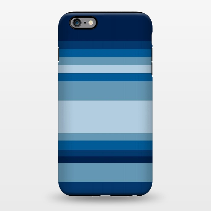 iPhone 6/6s plus StrongFit Blue stripes by Dhruv Narelia