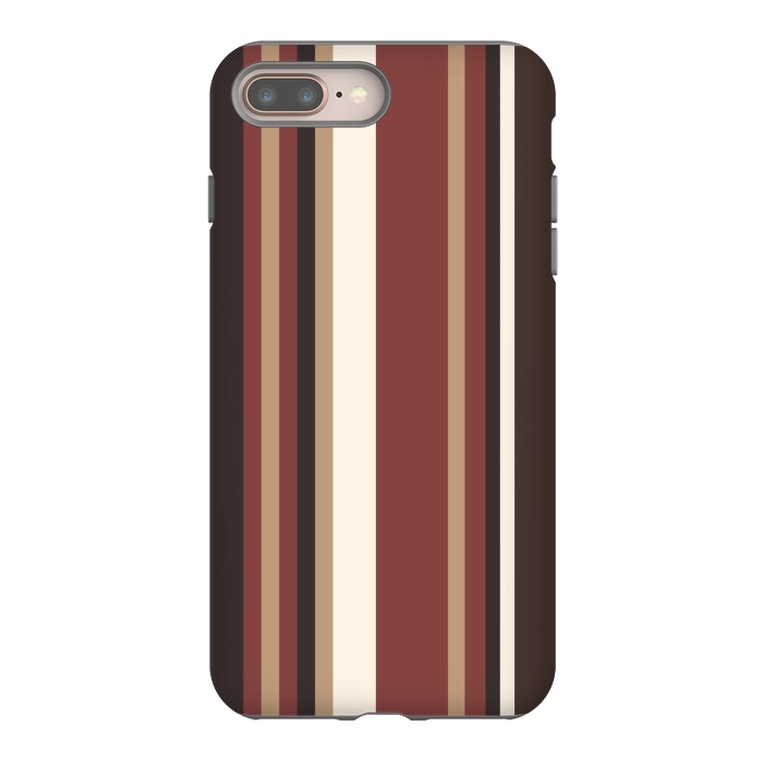iPhone 7 plus StrongFit Vertical Stripes by Dhruv Narelia