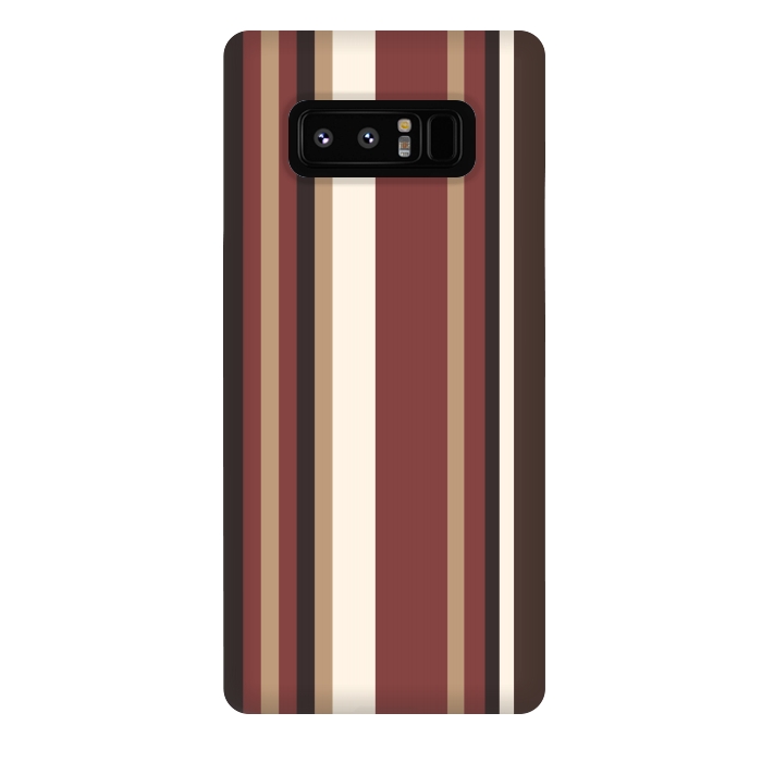 Galaxy Note 8 StrongFit Vertical Stripes by Dhruv Narelia