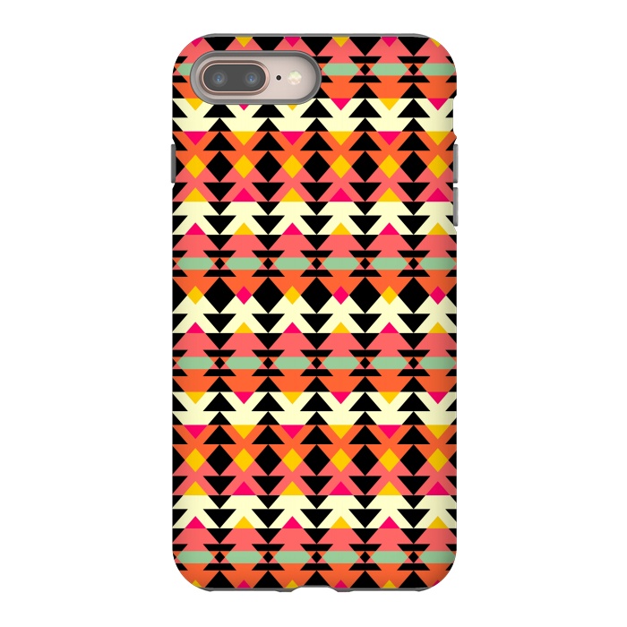 iPhone 7 plus StrongFit Aztec Geometrical Pattern by Dhruv Narelia