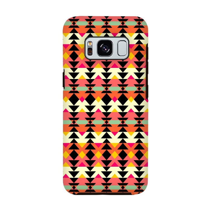 Galaxy S8 StrongFit Aztec Geometrical Pattern by Dhruv Narelia
