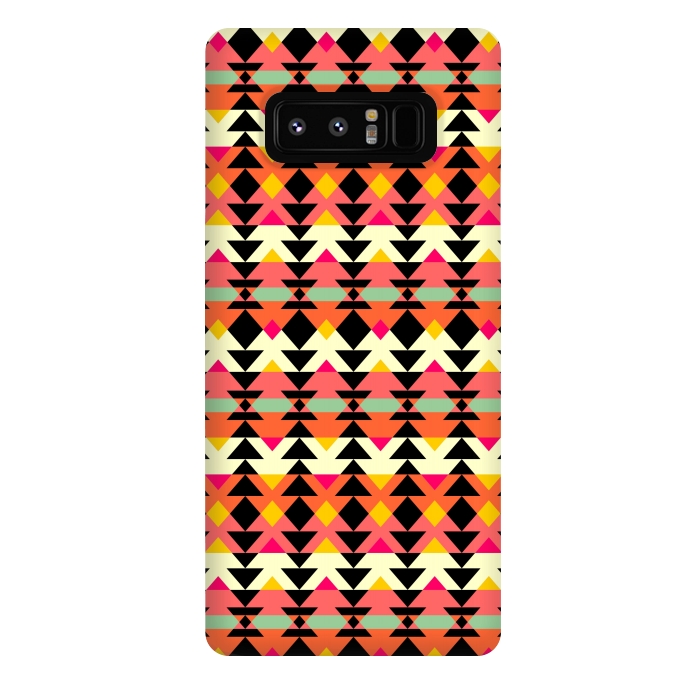 Galaxy Note 8 StrongFit Aztec Geometrical Pattern by Dhruv Narelia