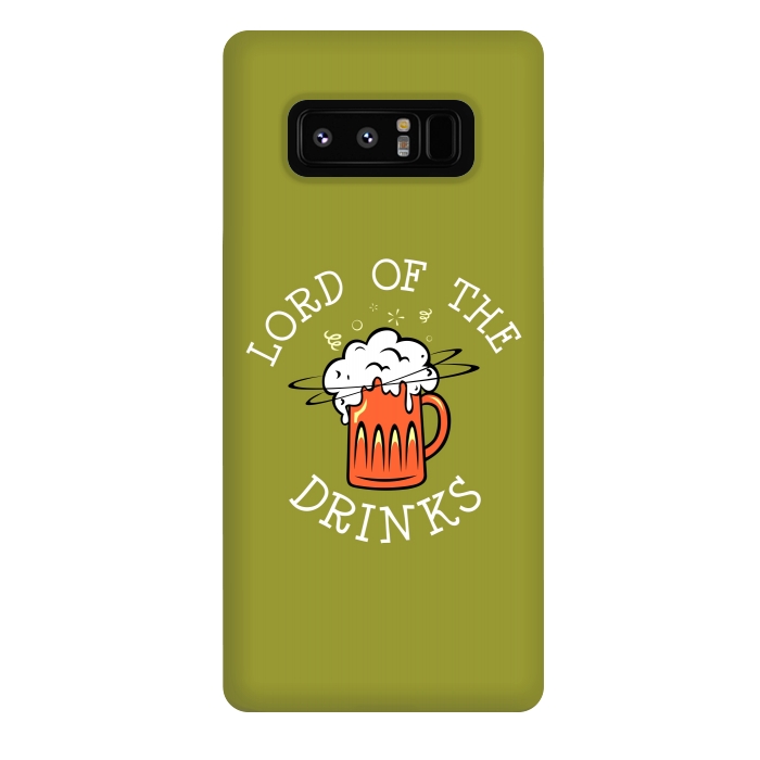 Galaxy Note 8 StrongFit Lord Of The Drinks by Dhruv Narelia