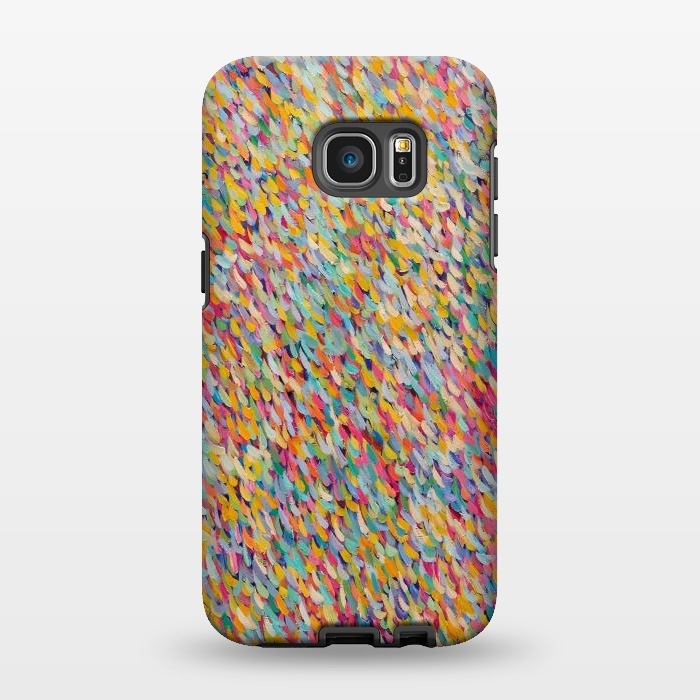 Galaxy S7 EDGE StrongFit COLOUR LOVES YOU by Helen Joynson
