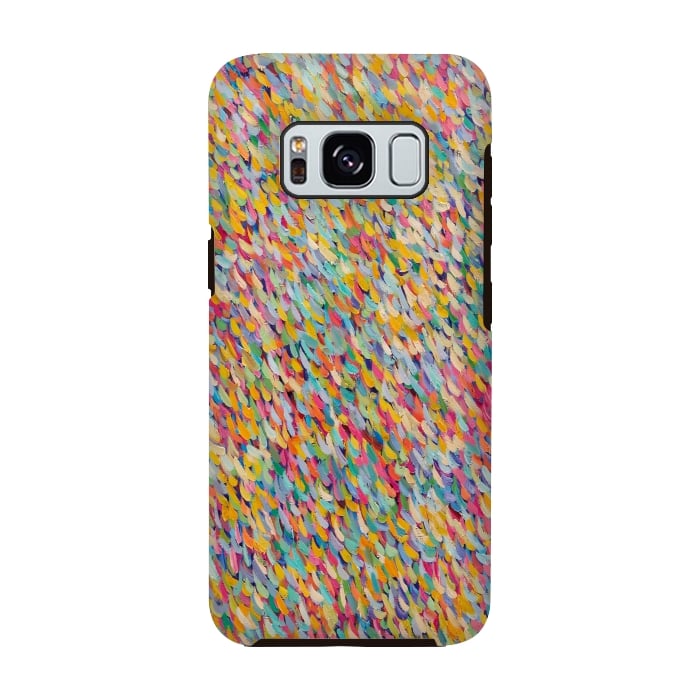Galaxy S8 StrongFit COLOUR LOVES YOU by Helen Joynson