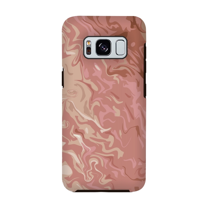 Galaxy S8 StrongFit Twirly Abstract by Dhruv Narelia