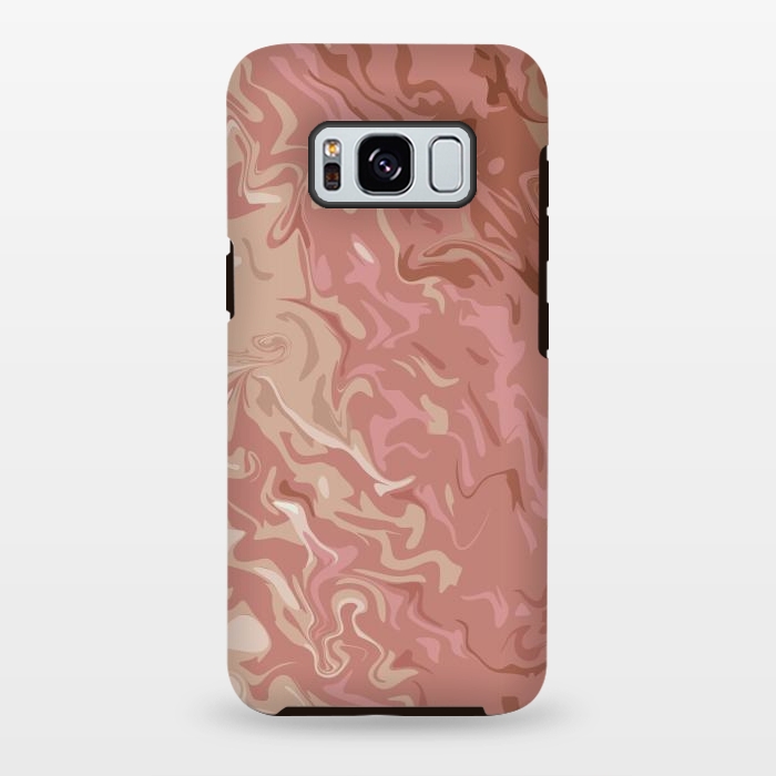 Galaxy S8 plus StrongFit Twirly Abstract by Dhruv Narelia