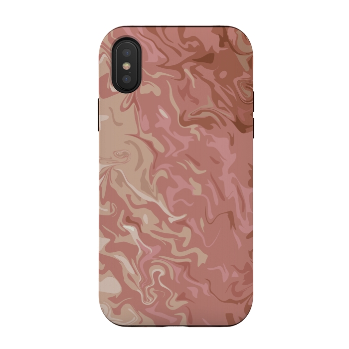 iPhone Xs / X StrongFit Twirly Abstract by Dhruv Narelia