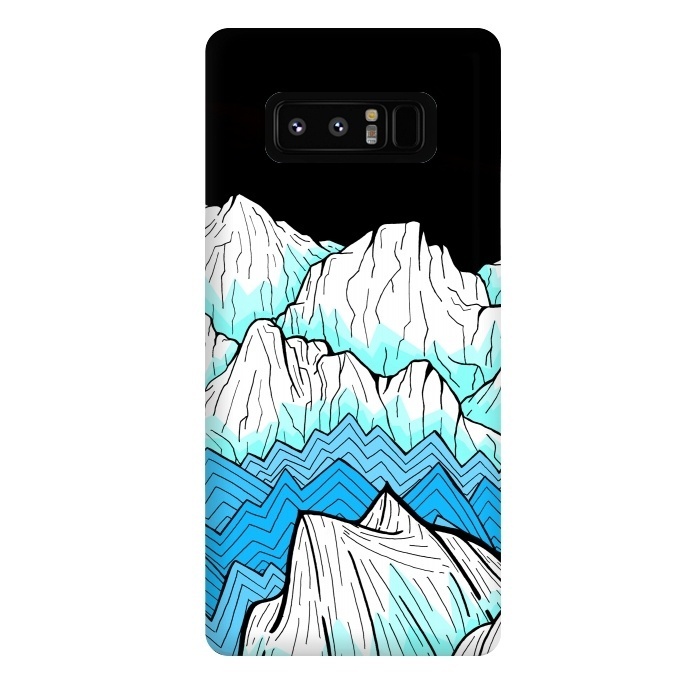 Galaxy Note 8 StrongFit Antarctica mountains by Steve Wade (Swade)