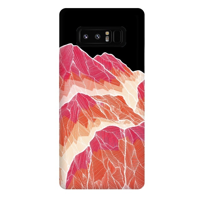 Galaxy Note 8 StrongFit The bright gem mountain by Steve Wade (Swade)