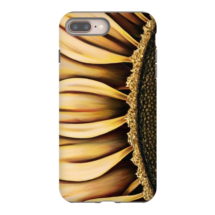 iPhone 7 plus StrongFit Sunflower by Denise Cassidy Wood