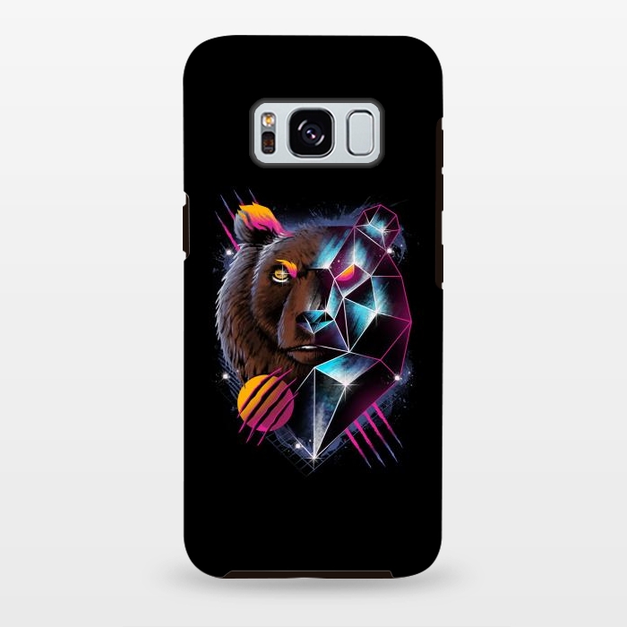 Galaxy S8 plus StrongFit Rad Bear by Vincent Patrick Trinidad