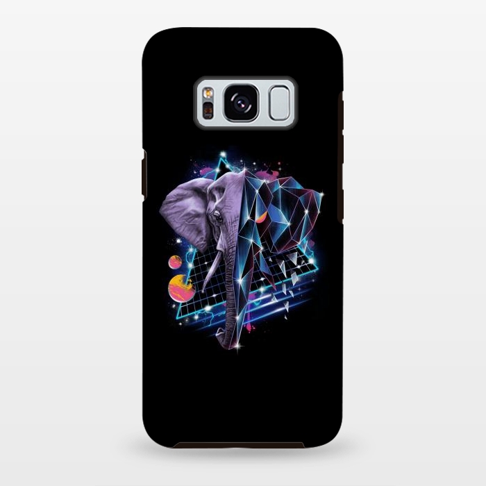 Galaxy S8 plus StrongFit Rad Elephant by Vincent Patrick Trinidad