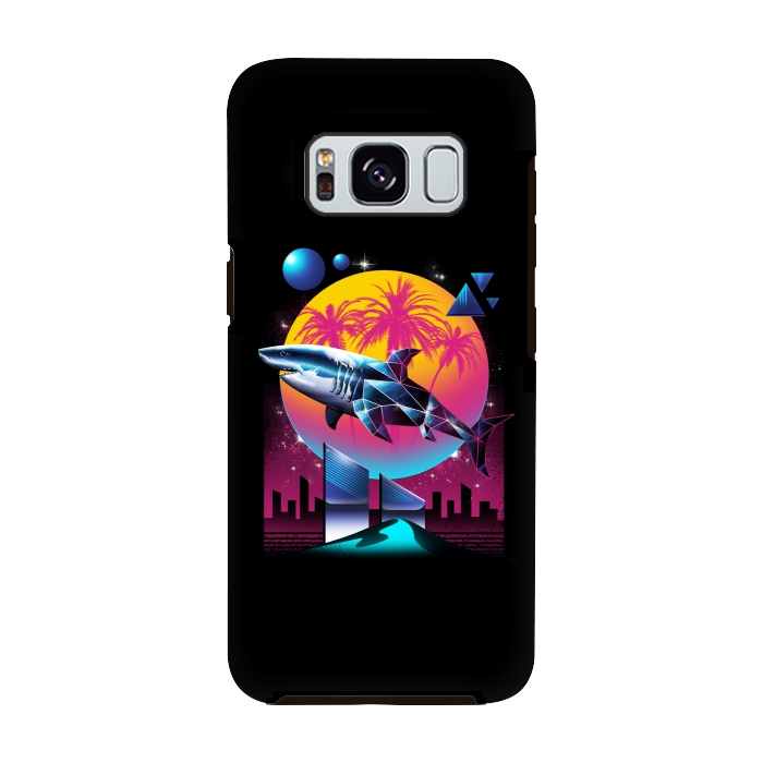 Galaxy S8 StrongFit Rad Shark by Vincent Patrick Trinidad