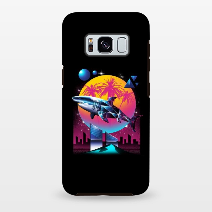 Galaxy S8 plus StrongFit Rad Shark by Vincent Patrick Trinidad