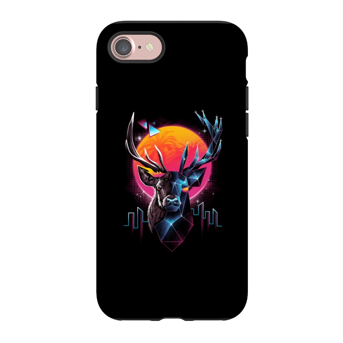 iPhone 7 StrongFit Rad Stag by Vincent Patrick Trinidad